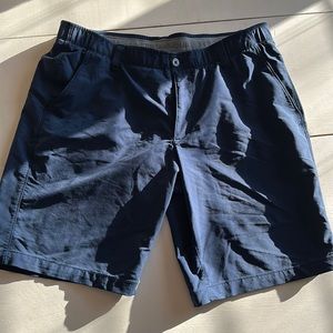 Under Armor Navy Blue Golf Shorts